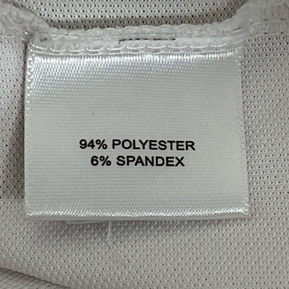 Peter Millar Summer Comfort White Golf Polo Men's Size Large - Picture 5 of 7